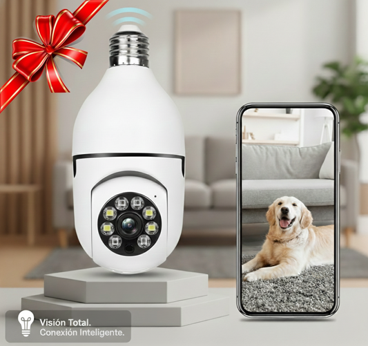 Cámara de Seguridad Inalámbrica Bombilla