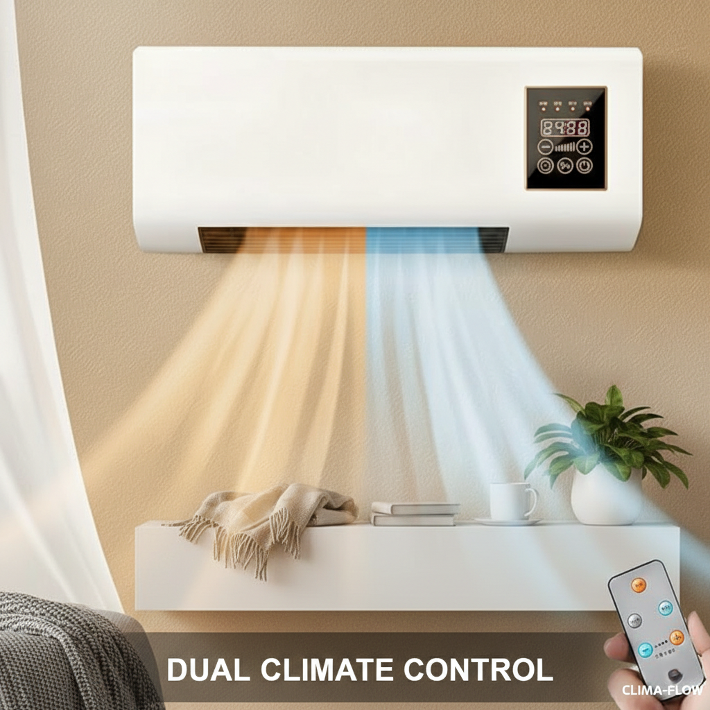 ClimaNova™ Aire Acondicionado 2 en 1 Portátil: Frío o Calor al Instante sin Instalación