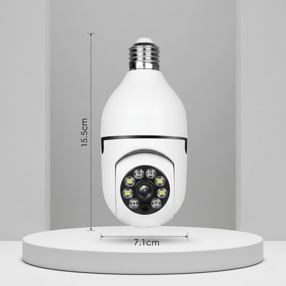 Cámara de Seguridad Inalámbrica Bombilla