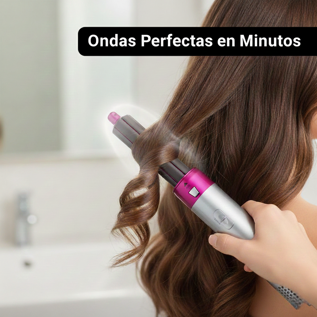 Cepillo Secador 5 en 1 Profesional | Estilo Dyson |