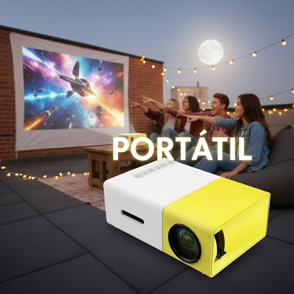 Mini Proyector Portátil 1080p