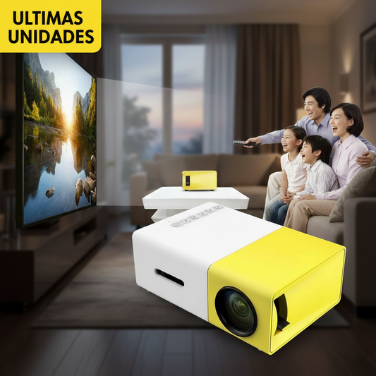 Mini Proyector Portátil 1080p