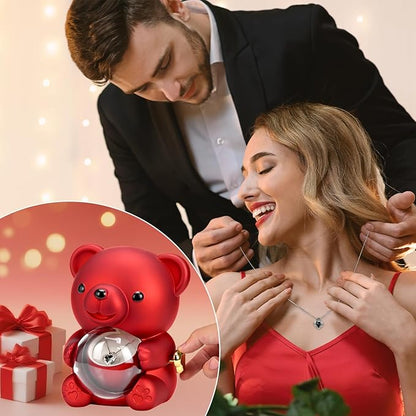 OSO Eternity™ con ROSA Eterna Elegante Perfecto para Mujer, Día de la Madre, Aniversario